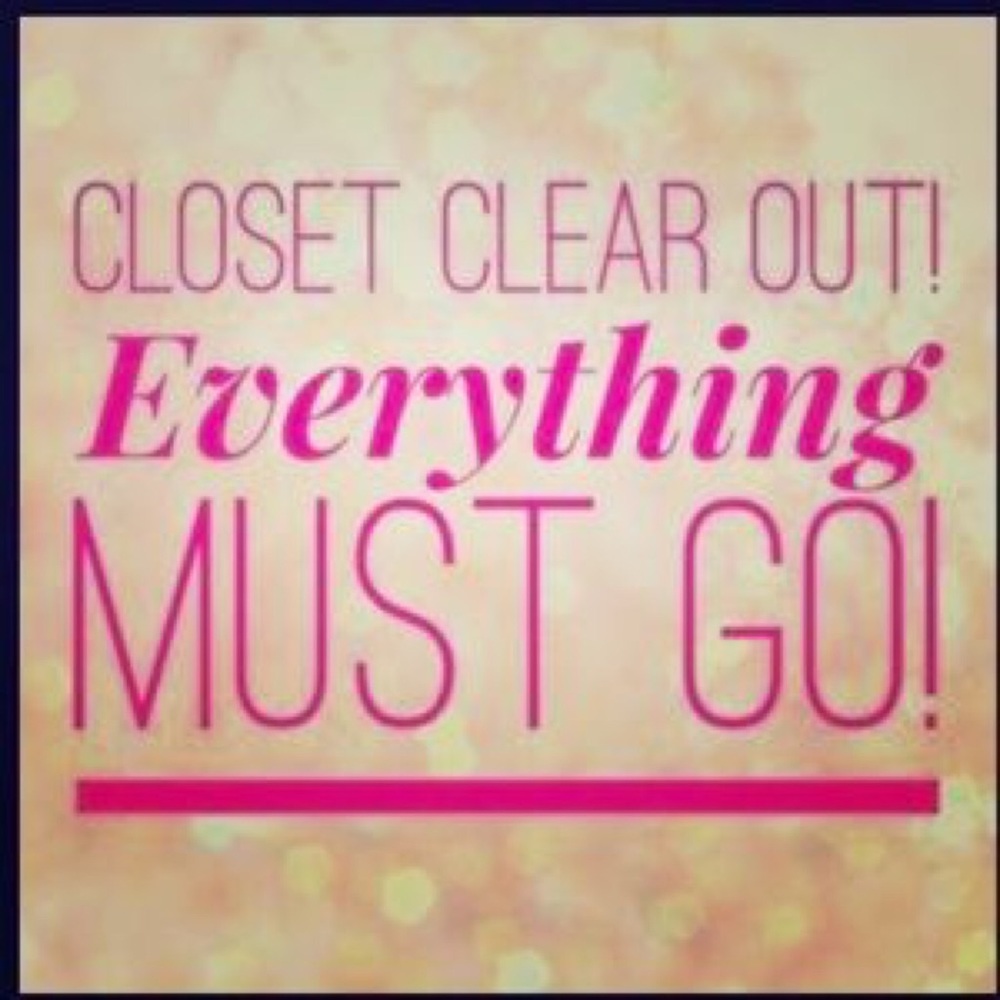 CLOSET CLEAROUT